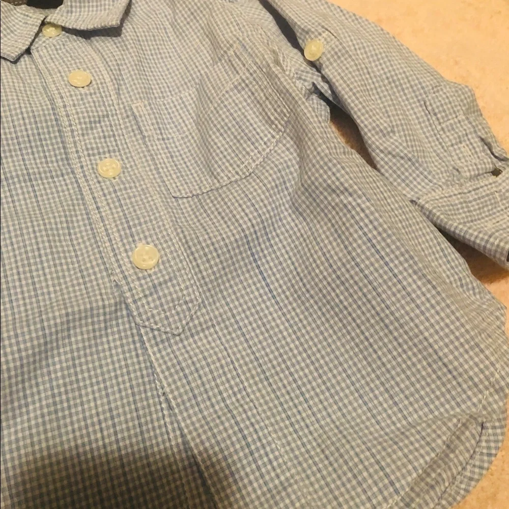 Baby Gap Light Blue Button Down Shirt